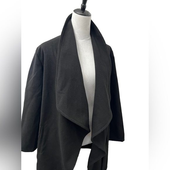 Fashion Nova Sleek Thick Wrap Cardigan Style Coat Medium - Picture 4 of 8